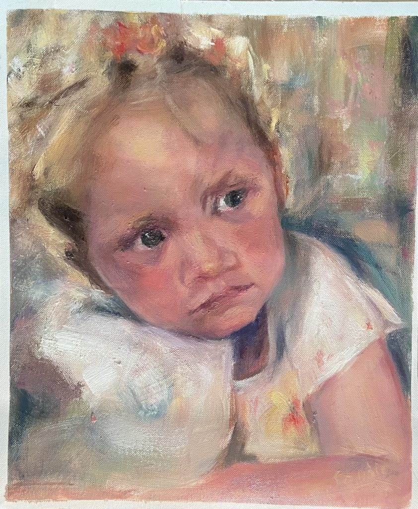 portrait oil painting