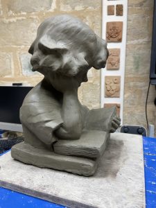 Little Girl in Clay