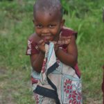 original photo of little african girl