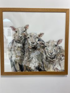 photo of mix media art work